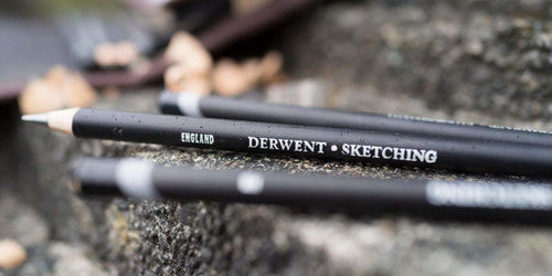 Derwent Sketching Pencil Tin of 6 Box of 6