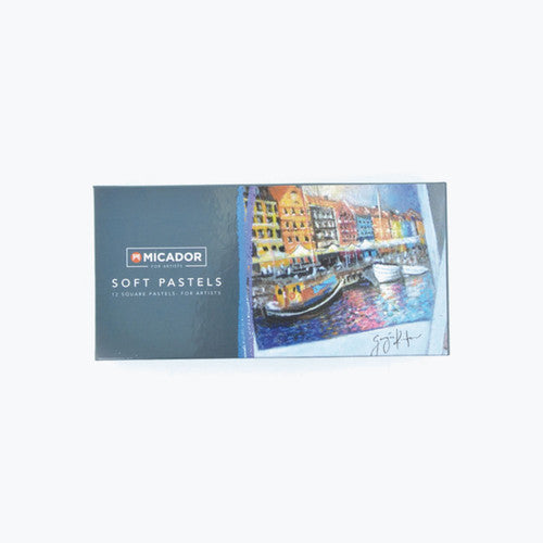 Micador Soft Pastel Crayons Pack of 12