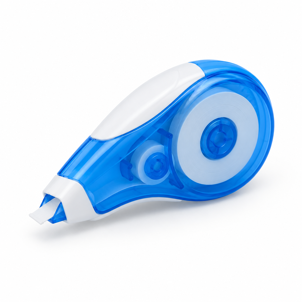 AI generated illustration of Staedtler Mini Correction Tape 5mm x 6m Each 6201-3BKLO. Actual product may differ.