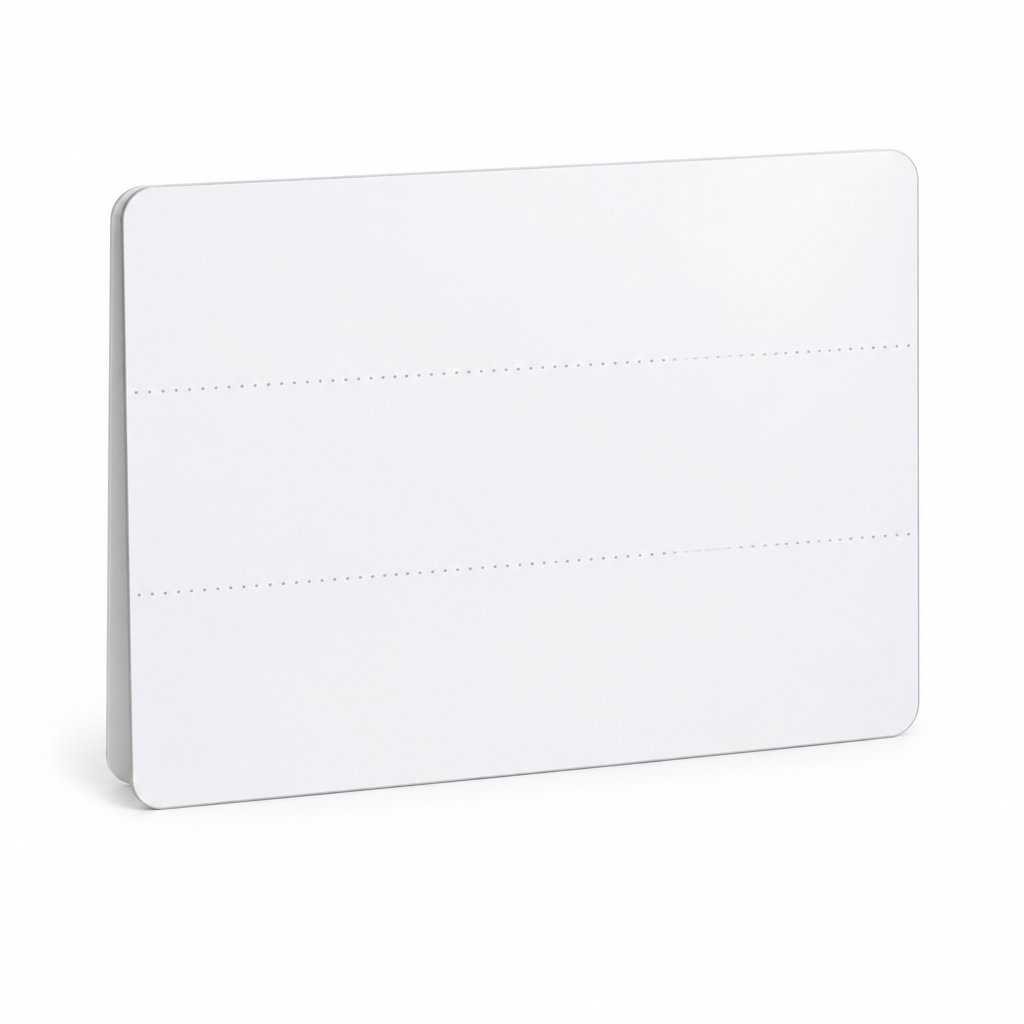 AI generated illustration of Staedtler Lumocolor A4 Double-Sided Magnetic Whiteboard Dotted Thirds Each 623 MWB. Actual product may differ.