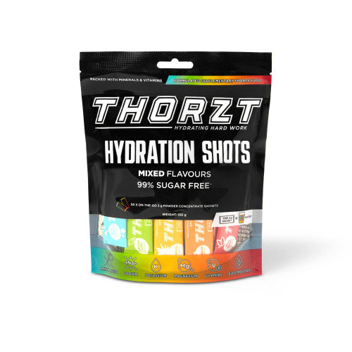 Thorzt Sugar Free Solo Shots Mixed Flavours 50 x 3g Sachets