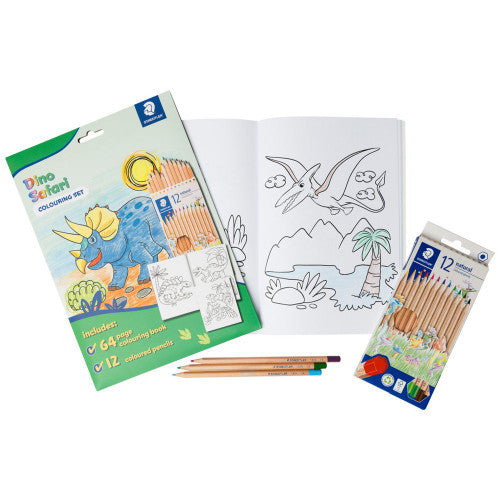 Staedtler Dino Safari Colouring Set (Ages 3+)