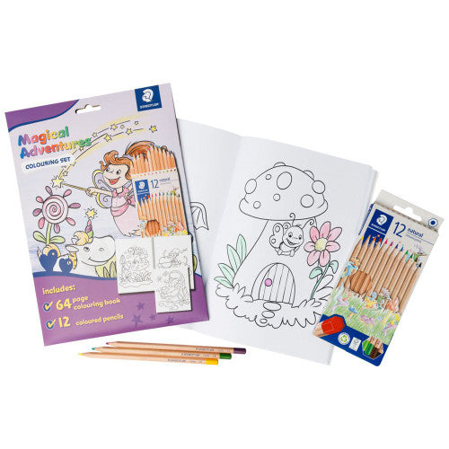 Staedtler Magical Adventures Colouring Set (Ages 3+)