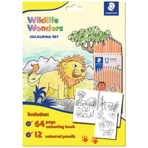 Staedtler Wildlife Wonders Colouring Set (Ages 3+)