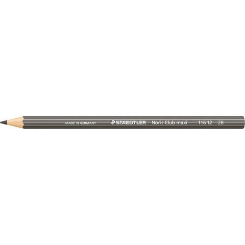 Staedtler 116 12-2B Noris Maxi Learner Graphite 2B Pencils Box of 12