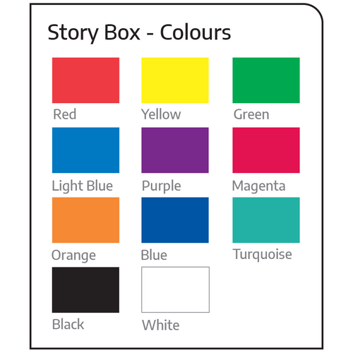 Elizabeth Richards Story Box Pack of 5 White