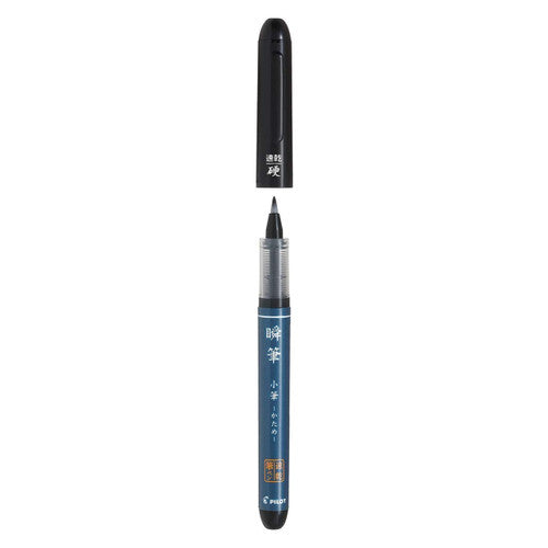 Pilot Shunpitsu Quick Dry Brush Pen Hard Tip Black Box of 10