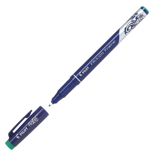 Pilot FriXion Fineliner Pen Green Box of 12