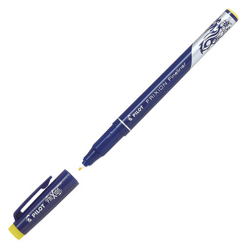 Pilot FriXion Fineliner Pen Yellow Box of 12