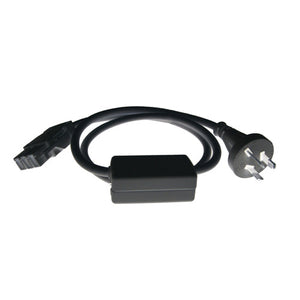 Rapidline Starter Lead 20A 3 Pin 1000mm Black
