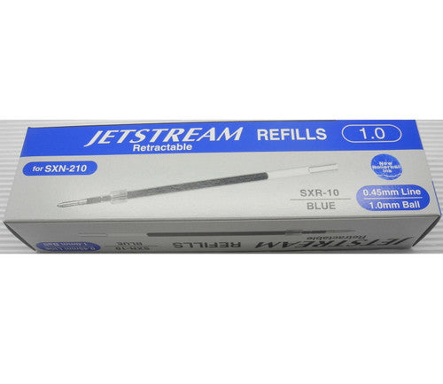 Uni SXR-10 Refill for Jetstream 1.0mm Rollerball Blue Box of 12