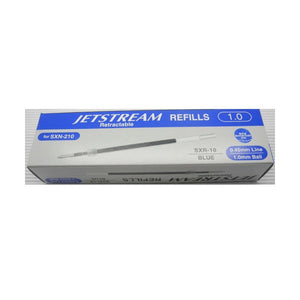 Uni SXR-10 Refill for Jetstream 1.0mm Rollerball Blue Box of 12