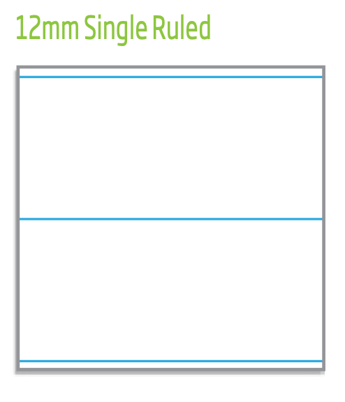 Olympic NSW Student Notebook Single Ruled 12mm Red 250 x 175mm Box of 20