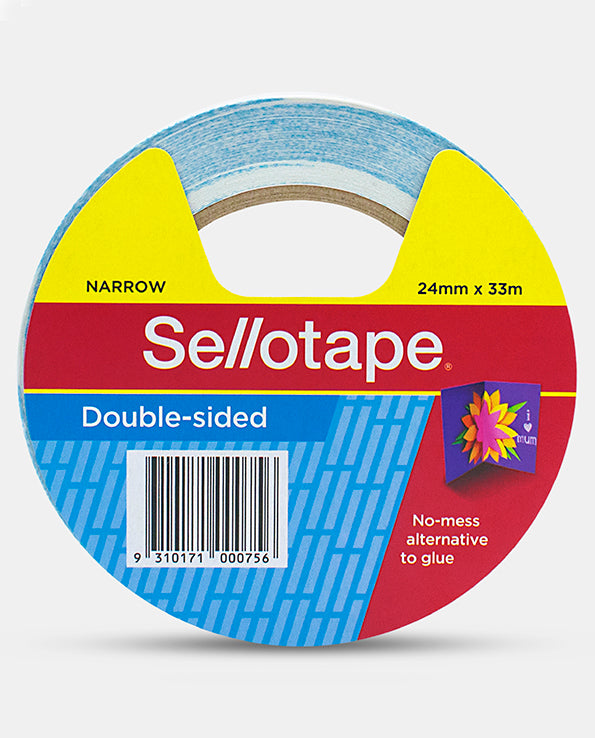 SELLOTAPE Double Sided Tape 24mm x 33m - front view