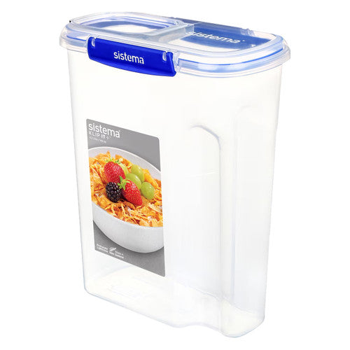 Sistema Klip It Plus Cereal Container 4.2L Dark Blue - image 1
