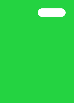 Spencil Green A4 Book Cover Pack of 6: front artwork, plain bright grass green cover, with white name and subject label cut-out