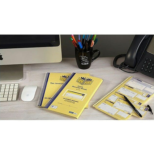 Spirax Carbonless Tax Invoice and Statement Book Quarto 50 Duplicate Sets - image 2