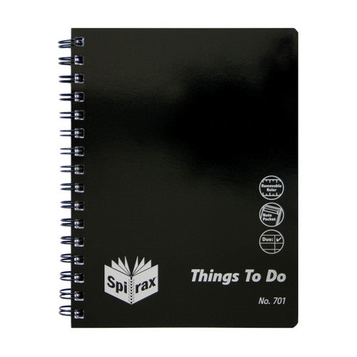 Spirax Organiser Things To Do Notebook A5 96 Pages - image 1