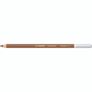 Stabilo CarbOthello chalk-pastel coloured pencil in Burnt Umber, shown full length