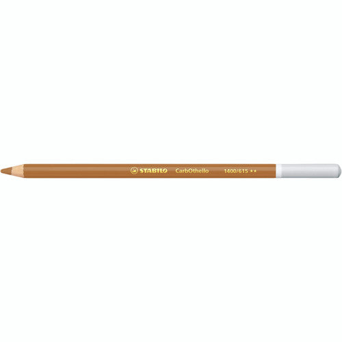 Stabilo CarbOthello chalk-pastel coloured pencil in Dark Ochre shade