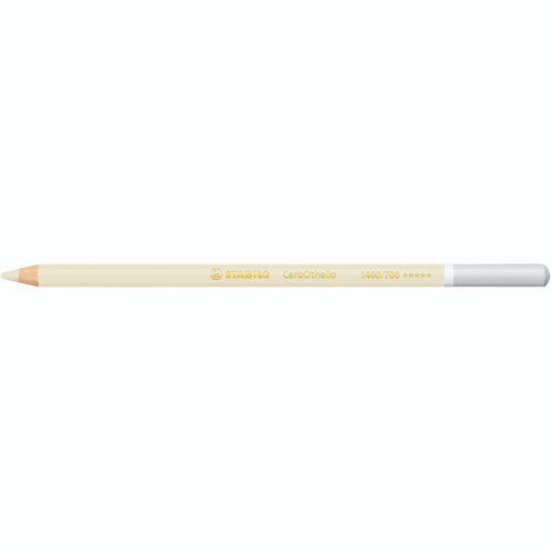 Stabilo CarbOthello chalk-pastel coloured pencil in Warm Grey 1 shown on a white background