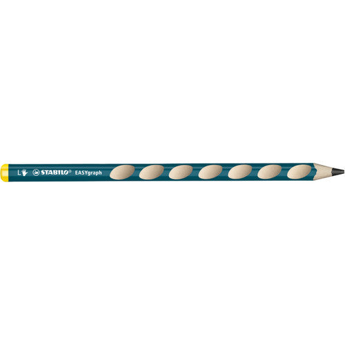 Stabilo EASYgraph HB graphite pencil in blue for right-handed children, box of 12