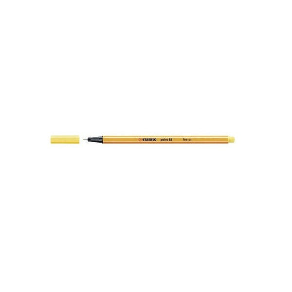 Stabilo Point 88 Fineliner Yellow Box of 10 - image 1