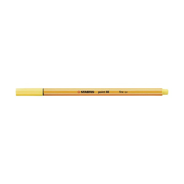 Stabilo Point 88 Fineliner Yellow Box of 10 - image 2