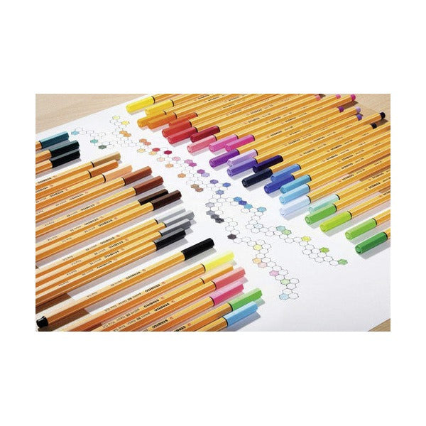 Stabilo Point 88 Fineliner Yellow Box of 10 - image 6
