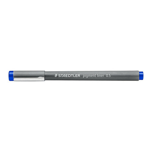 Staedtler 308 05-3 Pigment Liner 0.5mm Blue Box of 10 - image 2