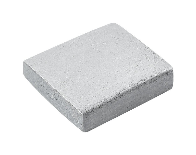 Unwrapped Staedtler 5427 kneadable eraser, a square grey block with soft rounded edges
