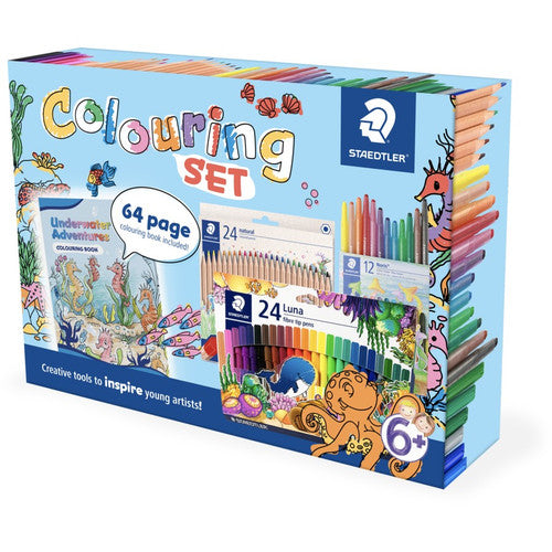 Staedtler Colouring Set – Underwater Adventures (Ages 6+)