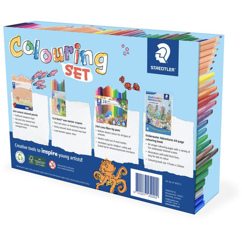 Staedtler Colouring Set – Underwater Adventures (Ages 6+)