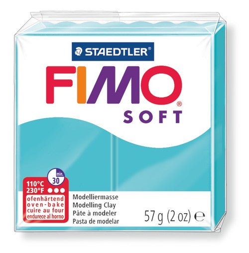 Earlier FIMO soft peppermint pack with the older FIMO SOFT wordmark and 57 g (2 oz), shown as previous packaging