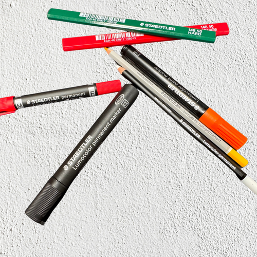 Staedtler Industrial and Trade Tradie Kit ‚Äì Essential Markers and Pencils in a Hard Case