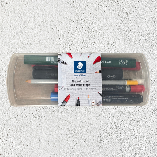 Staedtler Industrial and Trade Tradie Kit ‚Äì Essential Markers and Pencils in a Hard Case