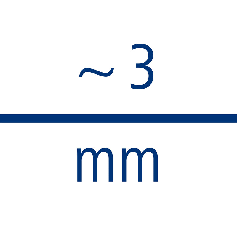 Staedtler line width icon reading approximately 3 mm, the line given for the omnichrom 218 leads