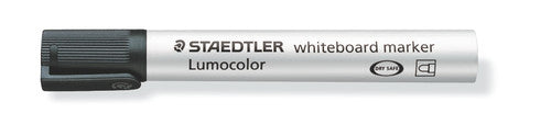Staedtler Lumocolor Whiteboard Marker Non-Permanent Black Bullet Tip 351-9