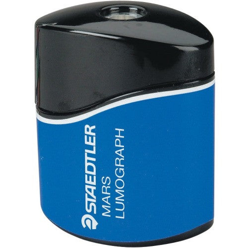 Staedtler Mars Lumograph Single Hole Tub Sharpener Metal Insert 511 100 Box 10