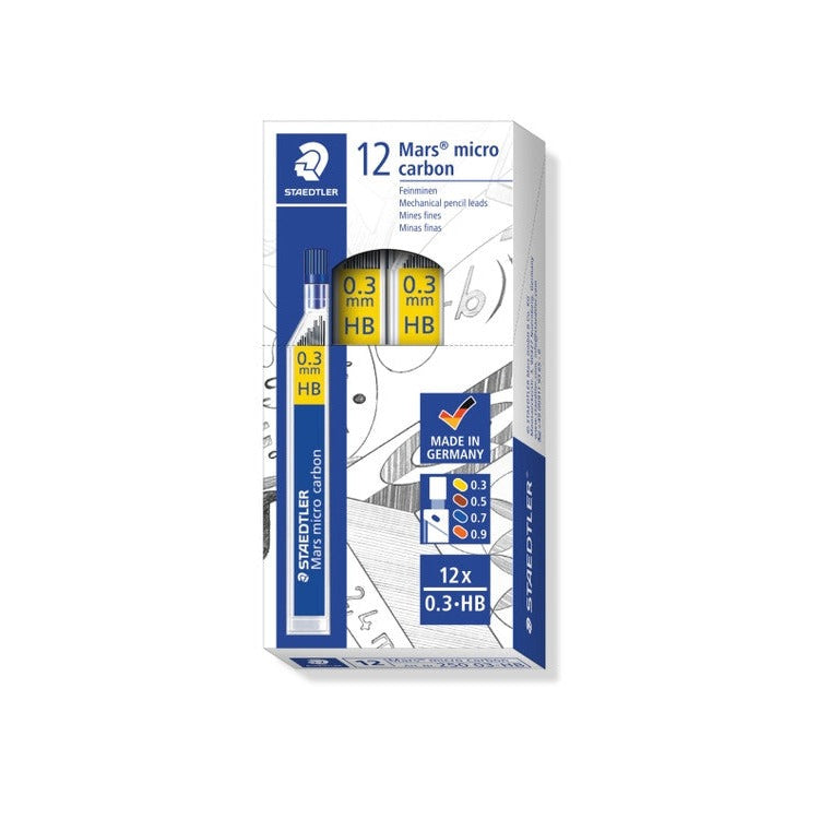 Staedtler Mars Micro Carbon Leads 0.3mm HB 250 03-HB – view 2