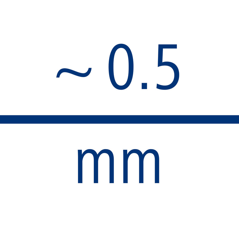 Approx. 0.5 mm line width pictogram in Staedtler navy on white