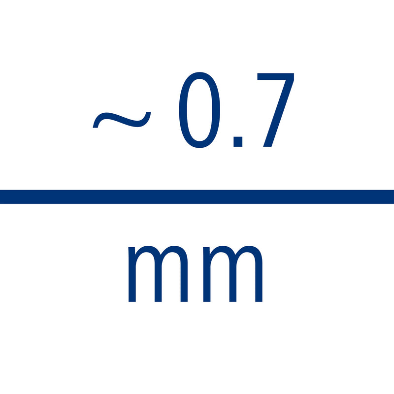 Staedtler pictogram reading approx. 0.7 mm for the lead width
