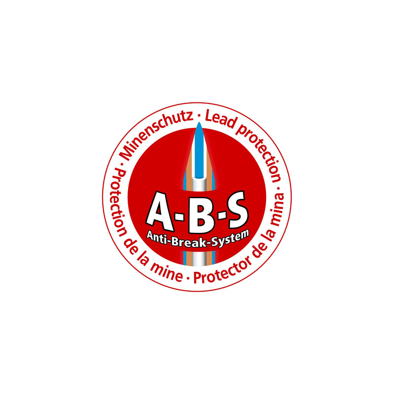 Staedtler A.B.S Anti-Break-System roundel in red, the lead protection named on the box
