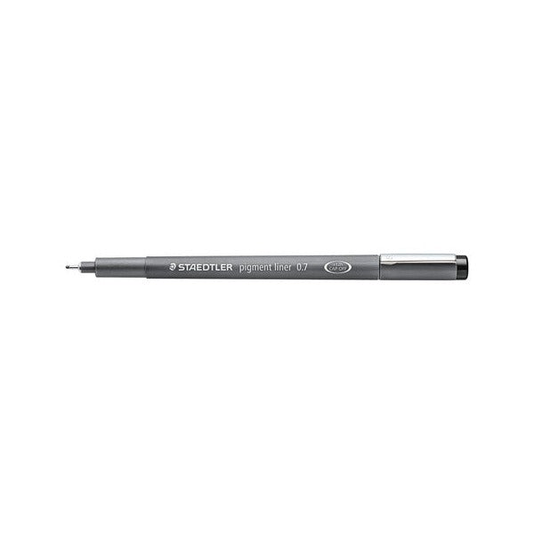 Staedtler pigment liner printed 0.7, the boldest pen in the 308 WP4 set