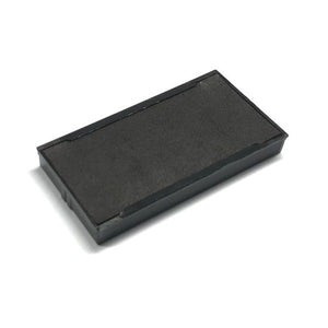 Black Shiny replacement stamp pad in a dark plastic tray, photographed at an angle on white; the same photo appears on the S-800 pad listing