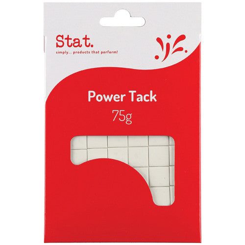 Stat Power Tack 75g white removable reusable adhesive tack