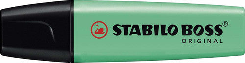 Stabilo Boss Original Chisel Tip Highlighter Box of 10 Turquoise