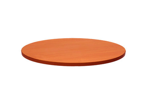 Rapidline Round Table Top 600mm Diameter x 25mm Height Only Cherry