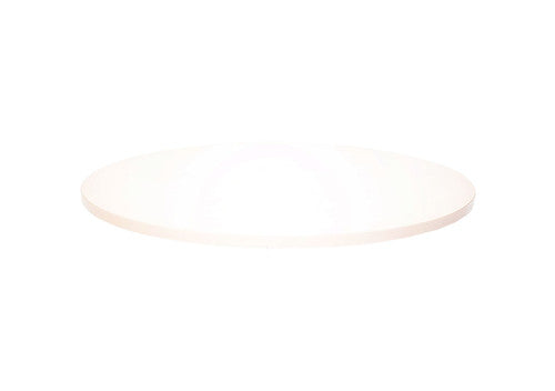 Rapidline Round Table Top 600mm Diameter x 25mm Height Only Natural White