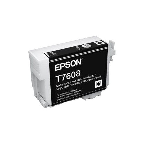 Epson C13T760800 T7608 Ultrachrome HD Ink Matte Black